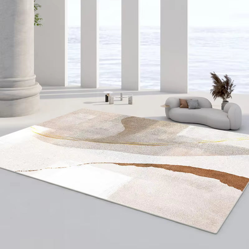 Art Luxury Modern Carpet in the Living Room Modern Decoration Bedroom Sofa Mat Washable Nordic Floor Rugs Large Area Carpet