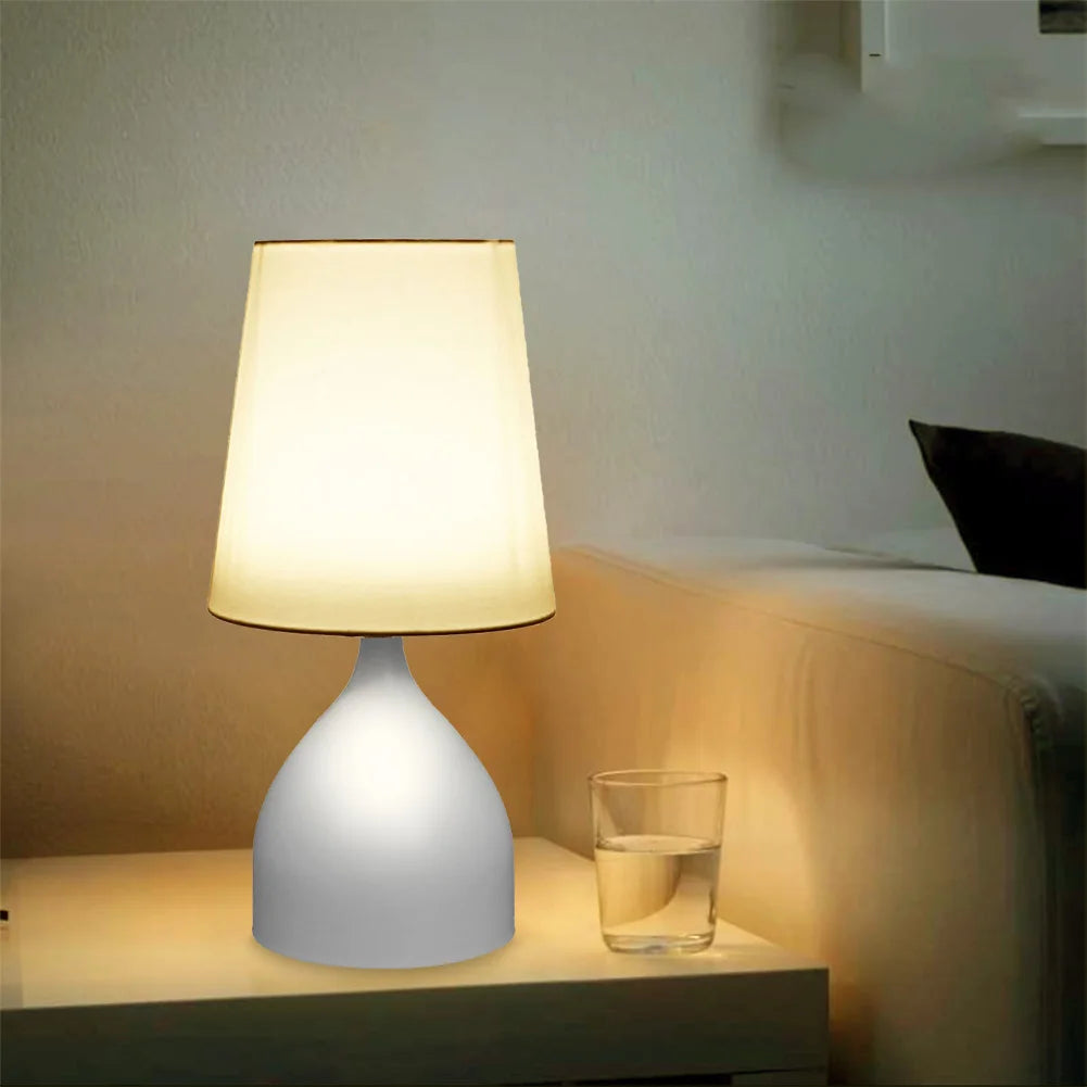 Modern LED Table Lamp Bedroom Bedside Touch Switch Fimmable Lamp Living Room Modern Desk Study Night Light Home Decor