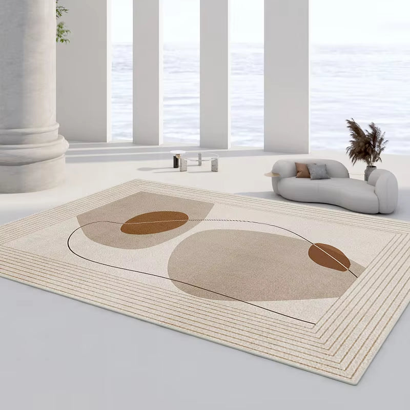 Art Luxury Modern Carpet in the Living Room Modern Decoration Bedroom Sofa Mat Washable Nordic Floor Rugs Large Area Carpet