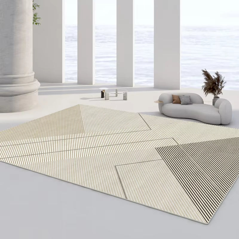 Art Luxury Modern Carpet in the Living Room Modern Decoration Bedroom Sofa Mat Washable Nordic Floor Rugs Large Area Carpet