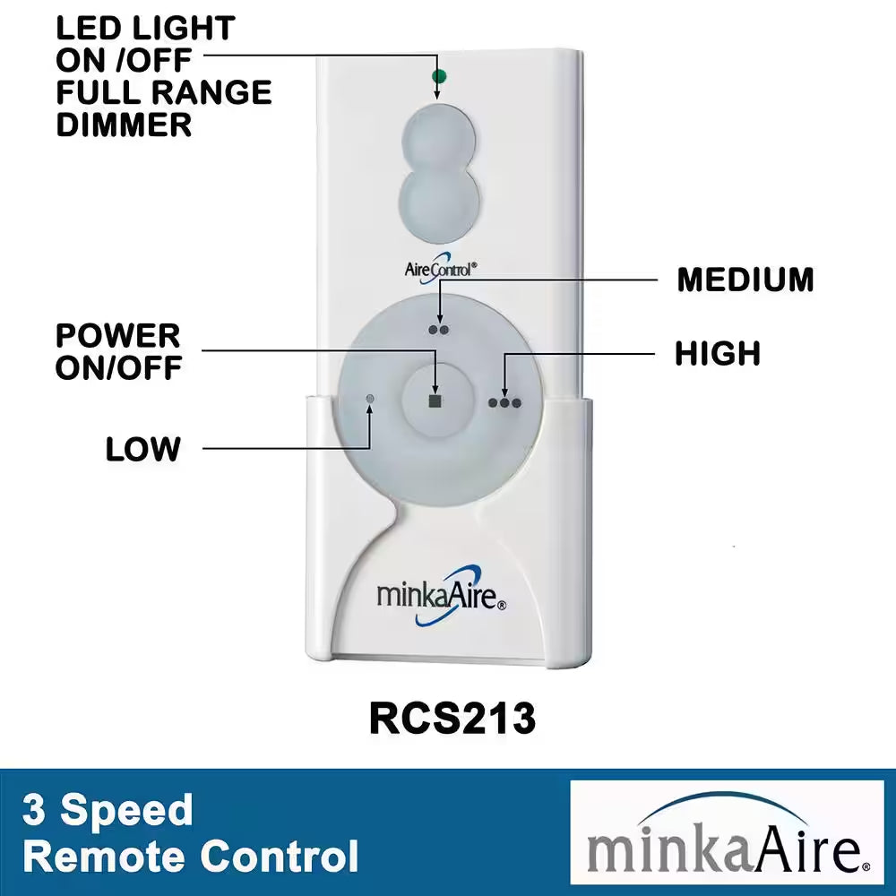 Light Wave 52 In. Integrated LED Indoor White Ceiling Fan with Light with Remote Control